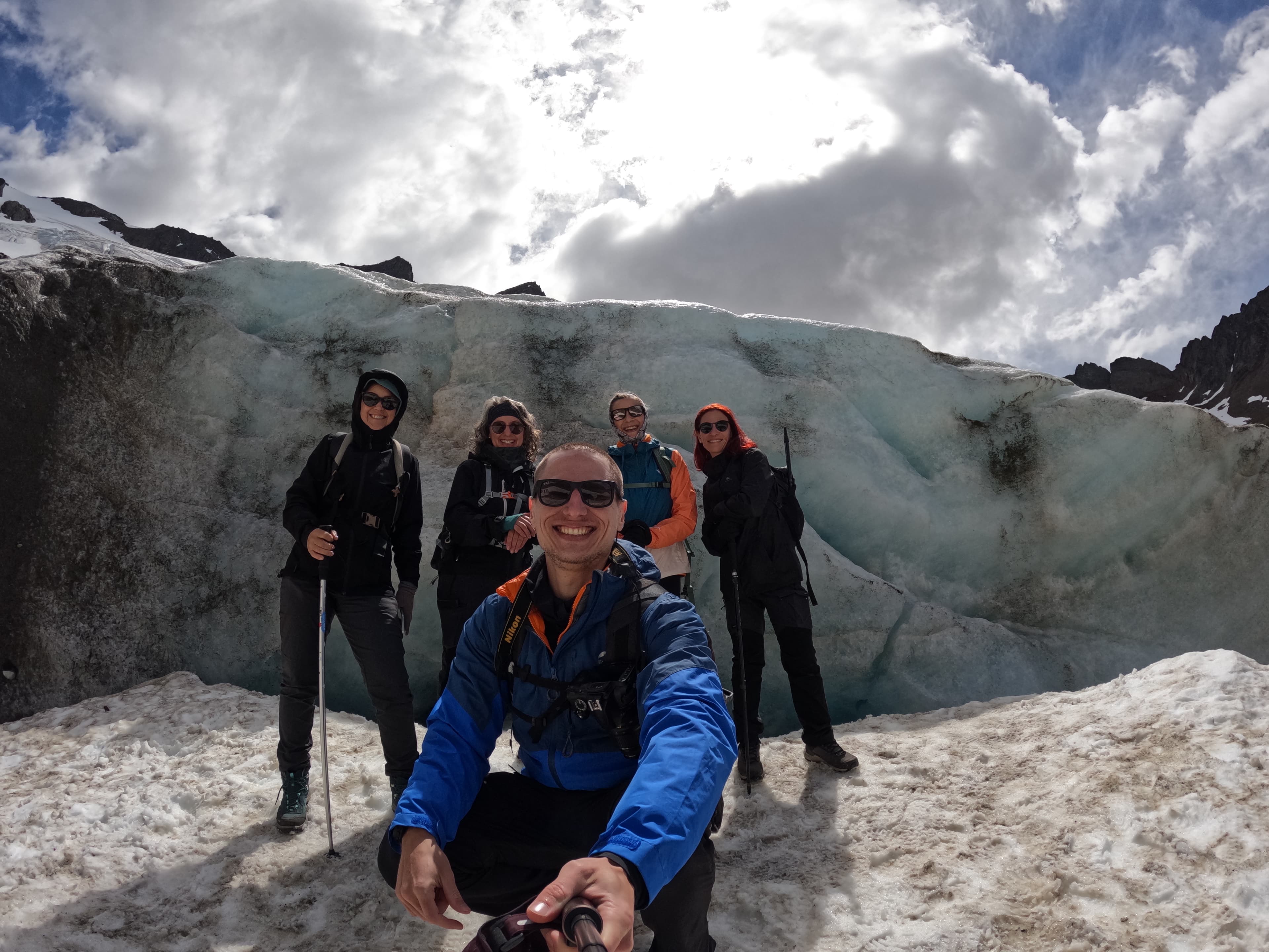 Grupo da Vida na Montanha em expedição na Patagônia